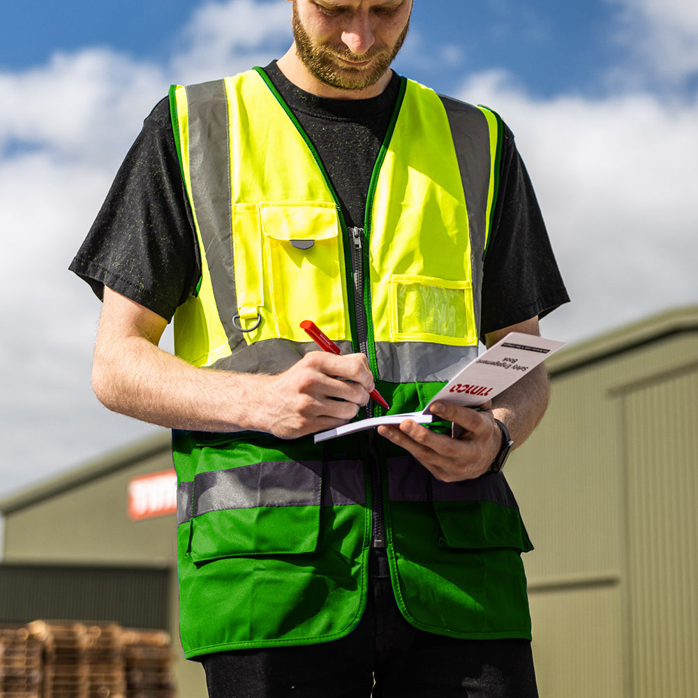 Hi-Vis Vest Yellow & Green - XXX Large | Bag