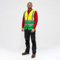 Hi-Vis Vest Yellow & Green - Large | Bag