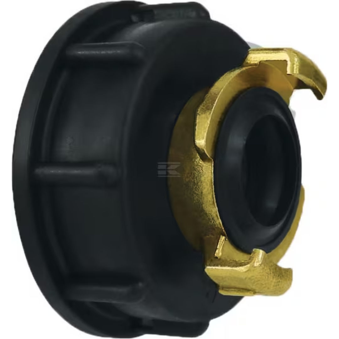 Kramp IBC-adapter S60x6 with Geka system coupling 3/4"