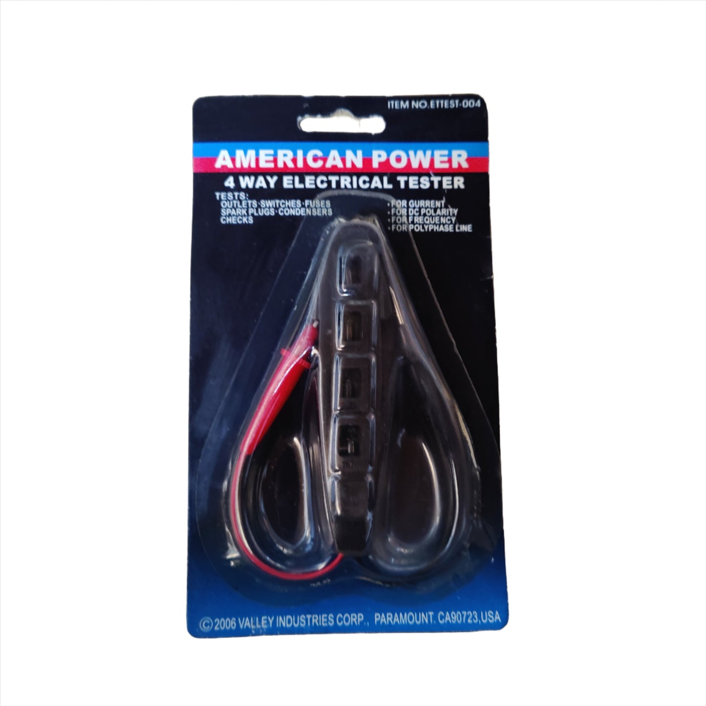 American Power 4 Way Multi Circuit Electrical Tester Detector 110-480V AC/DC