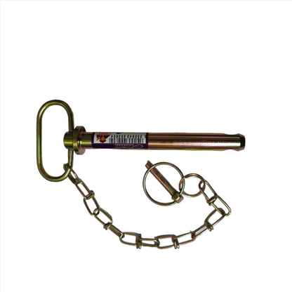 Towing Pin 3/4 x 6" with linch pin + chain