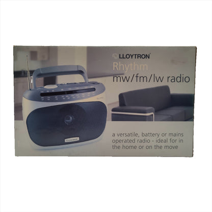 Lloytron Rhythm 3 Band Mains/Battery Radio