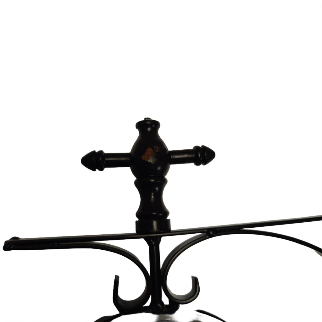 Station Clock 10cm Diameter Double Faced Metal Station Clock