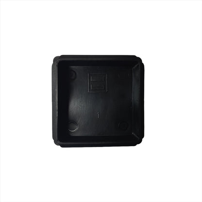 100mmx100mm (4"x4") Square Plastic Tube Plug (1)