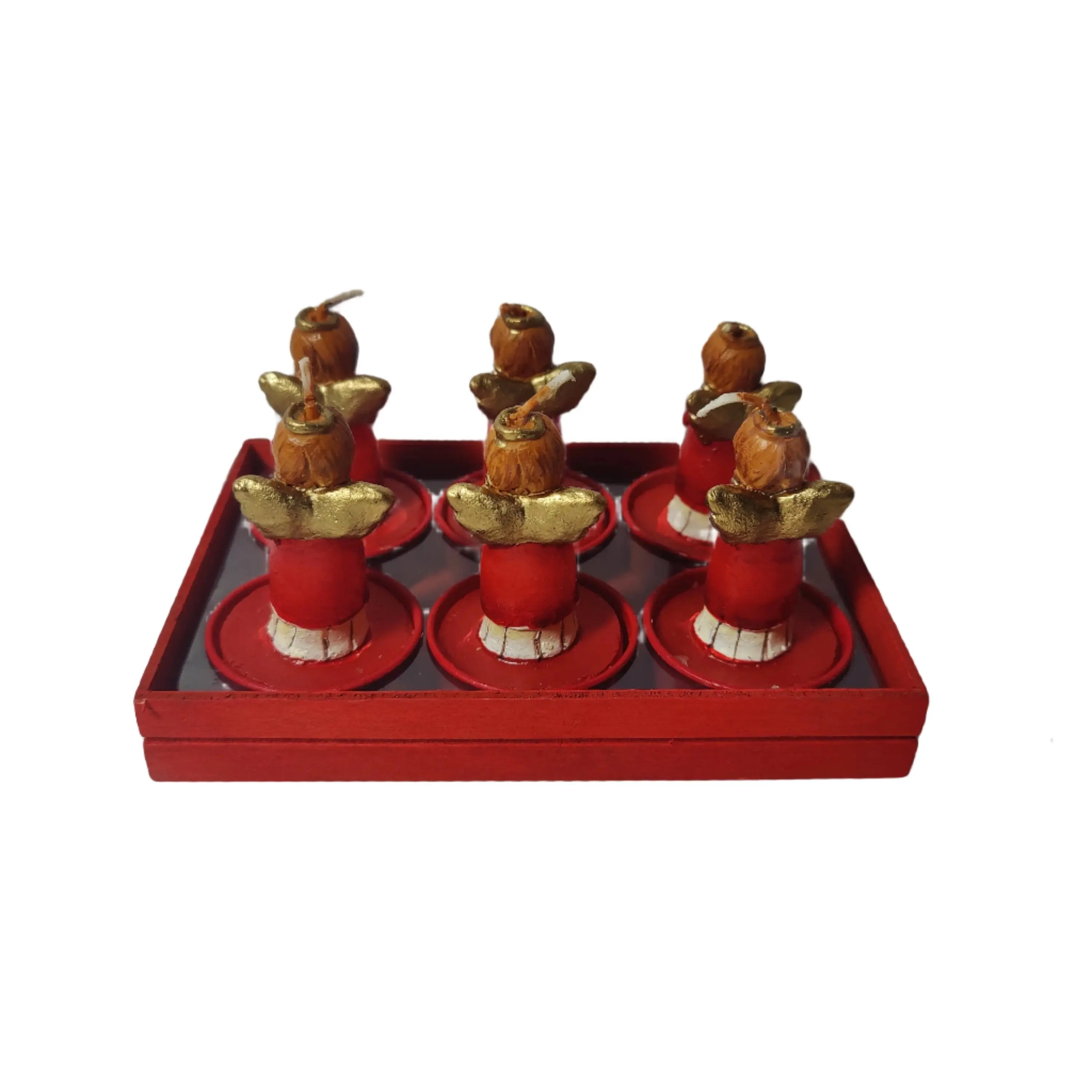 Christmas Angel Tea Lights - Pack of 6 Tanat Supplies