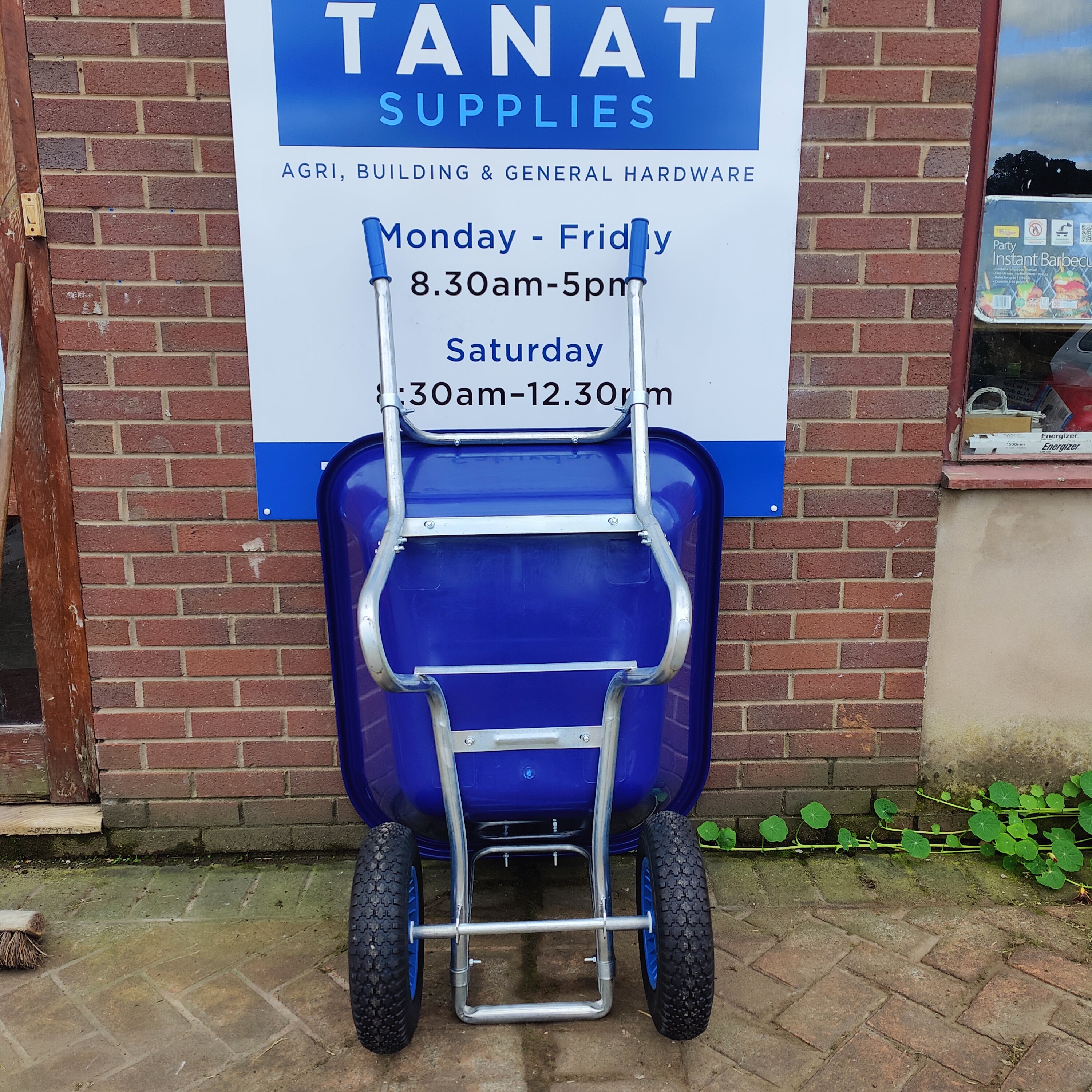 Big Blue 280L Twin Wheelbarrow