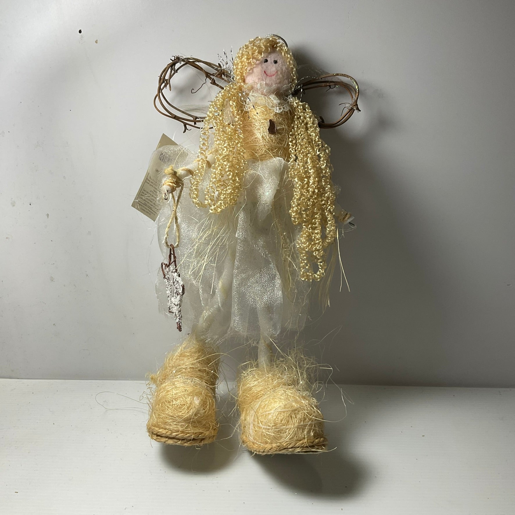 Christmas Organza White Angel Tanat Supplies