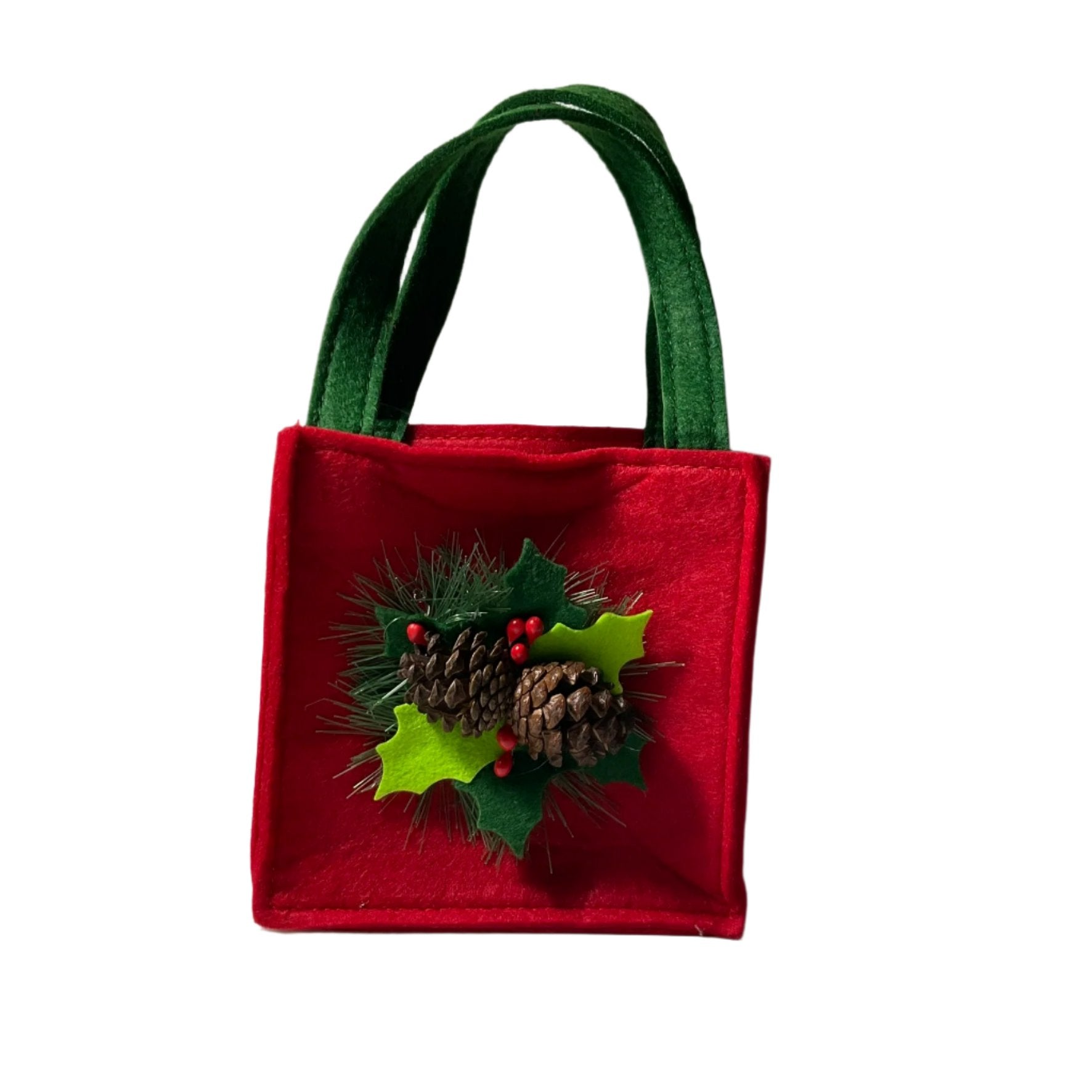 Small Felt Christmas Gift Bag Tanat Supplies