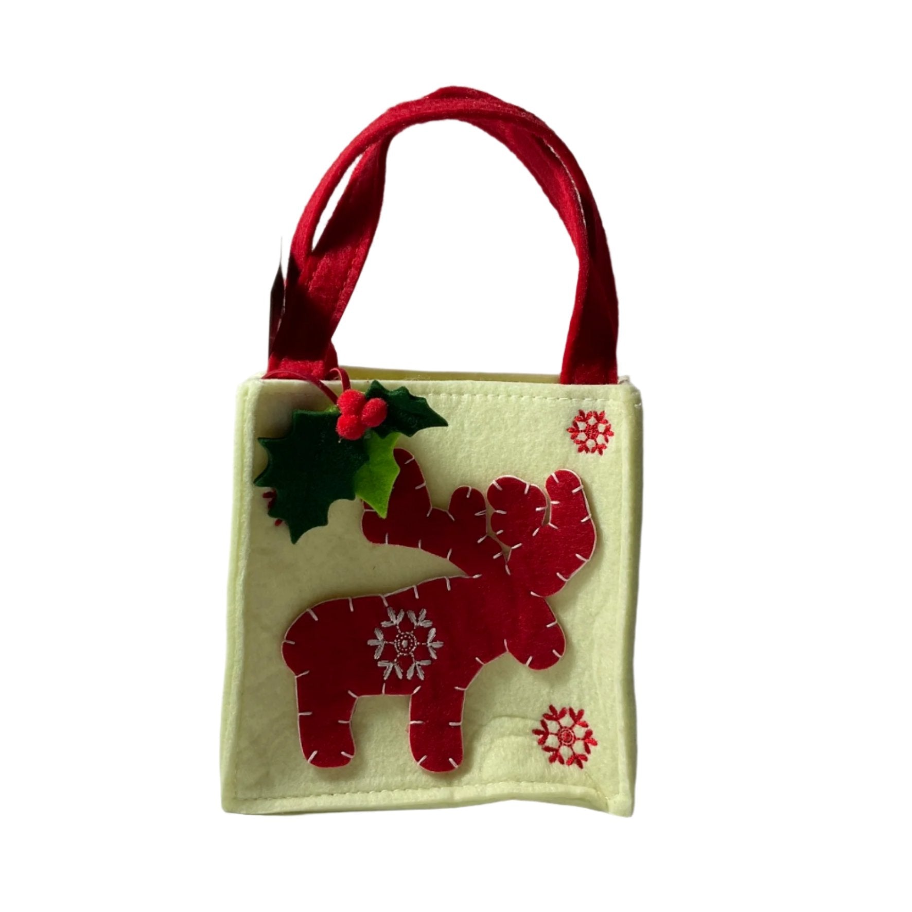 Small Felt Christmas Gift Bag Tanat Supplies