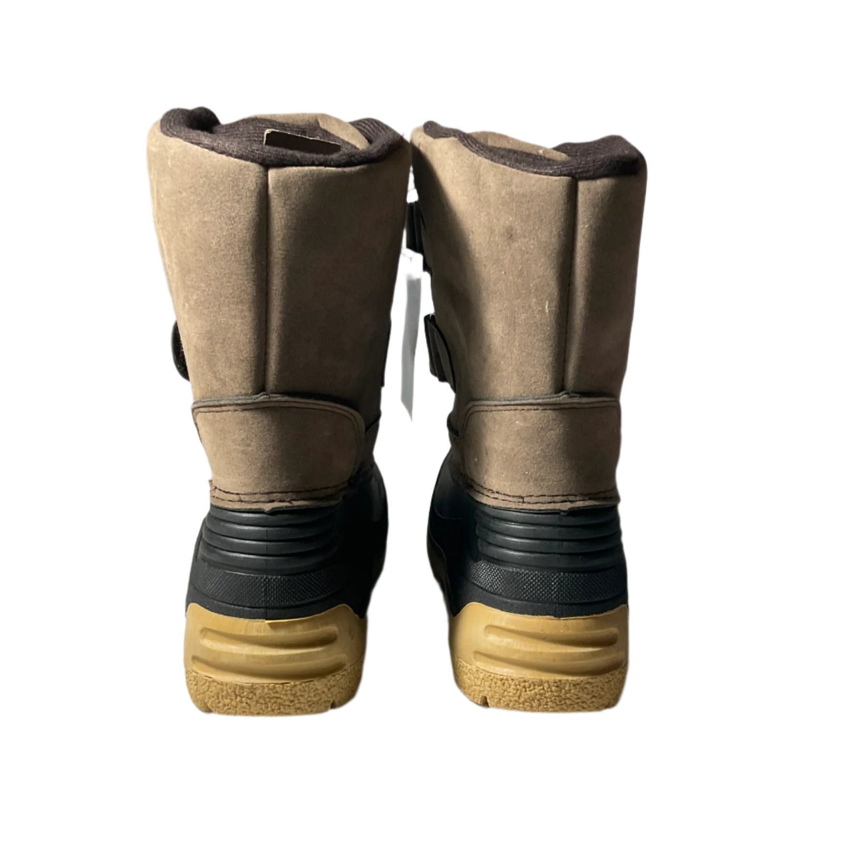 Mens Double Strap Snow Boots