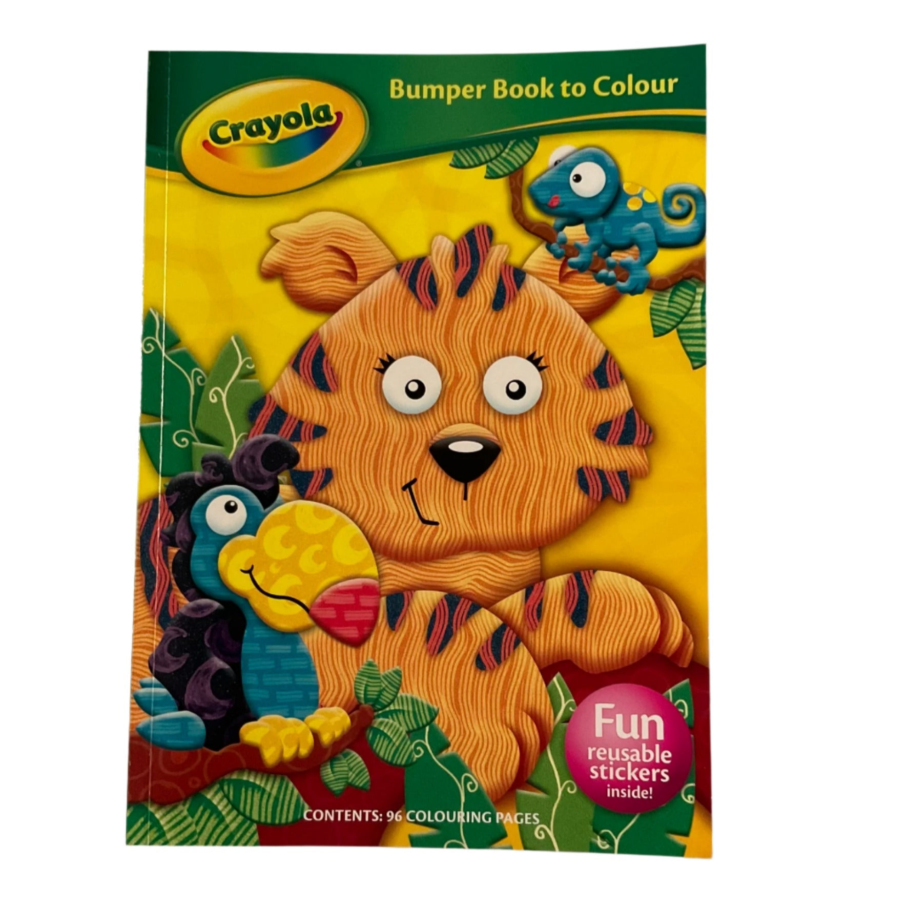 Crayola Bumper Book To Colour - Animals Tanat Supplies