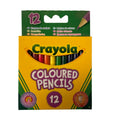 Crayola Colouring Pencils - 12 Pack Tanat Supplies