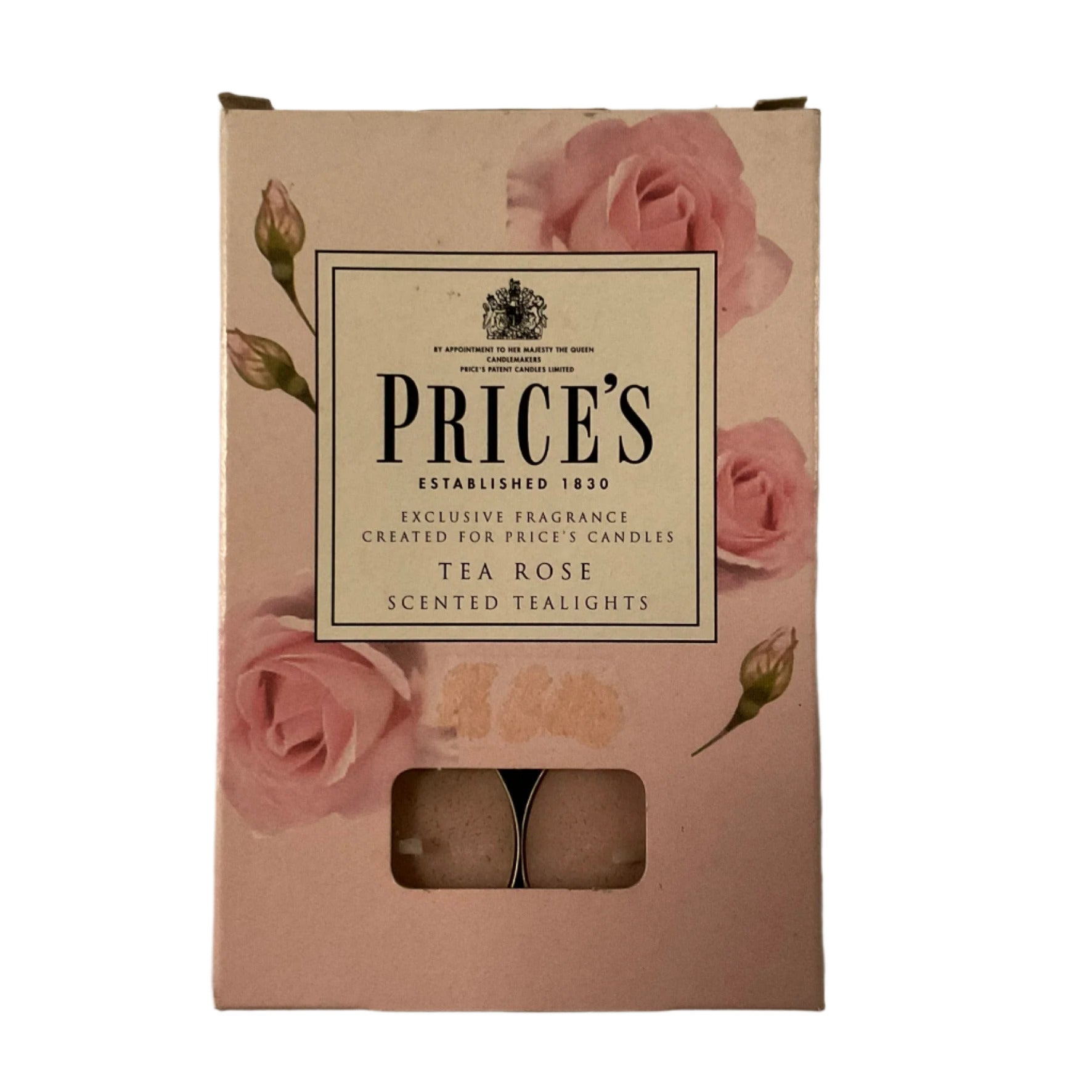 Prices Scented Tealights 6 Pack - Tea Rose