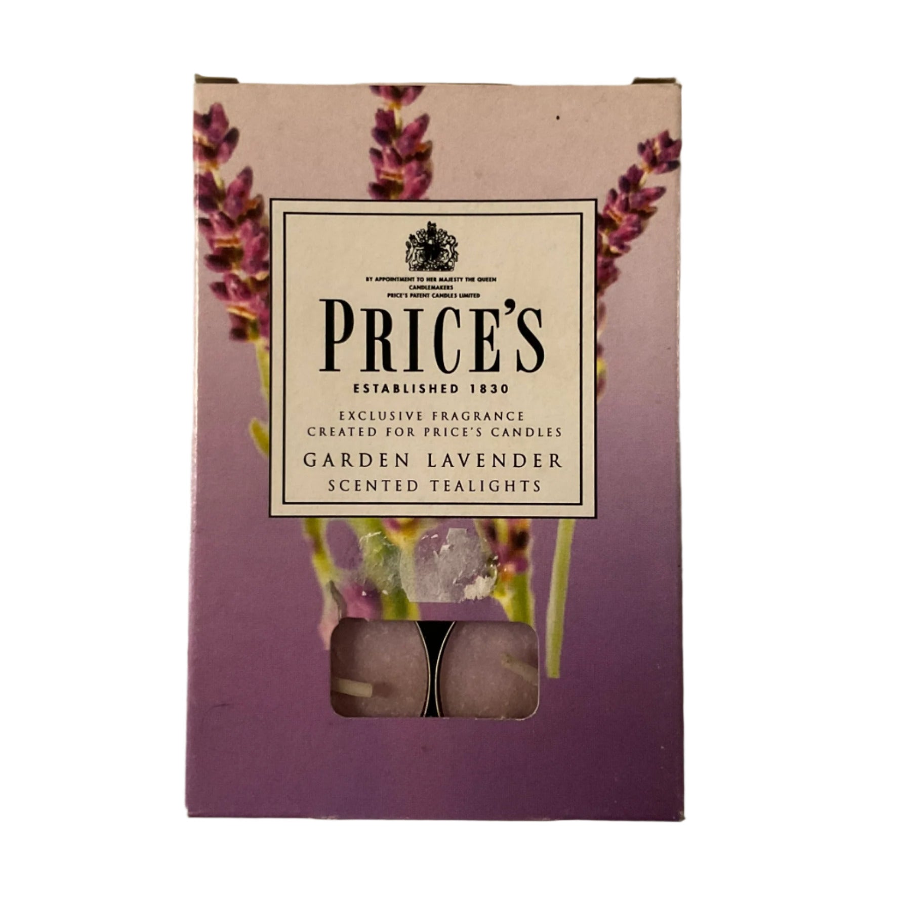 Prices Scented Tealights 6 Pack - Garden Lavender