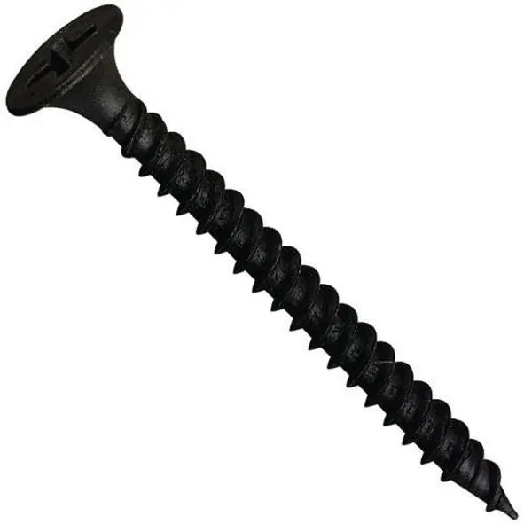 Bugle Head Phillips Black Drywall Screws (1000 pcs)