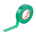 PVC Insulation Tape Green - 25m x 18mm | Roll Pack of 10