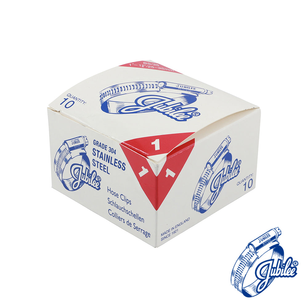 Jubilee Clip SS - 25-35mm | Box of 10