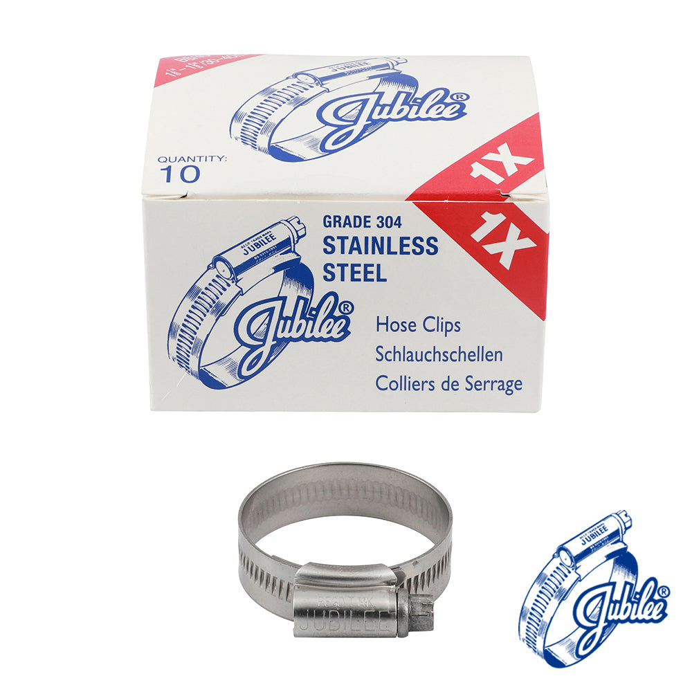 Jubilee Clip SS - 30-40mm | Box of 10
