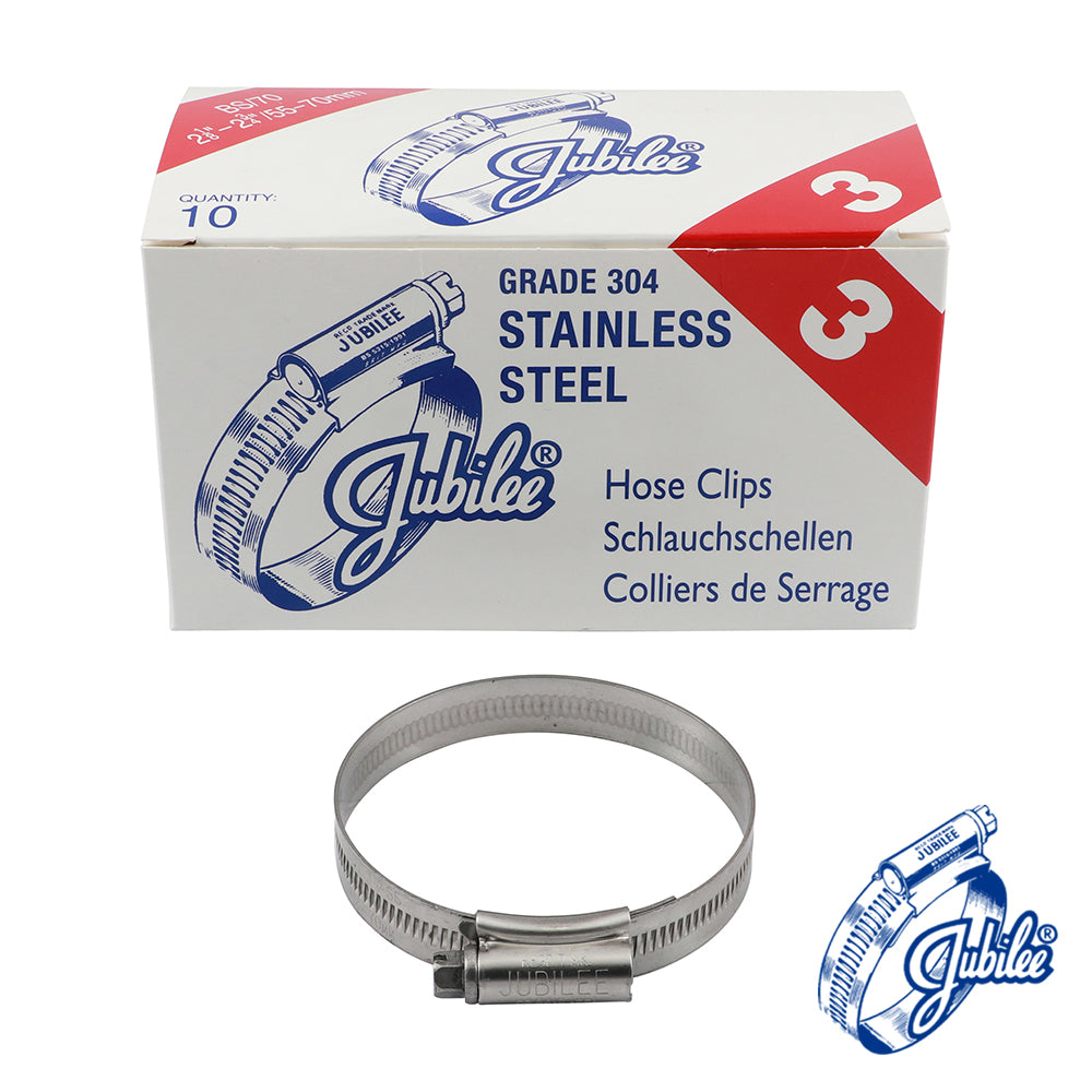 Jubilee Clip SS - 55-70mm | Box of 10