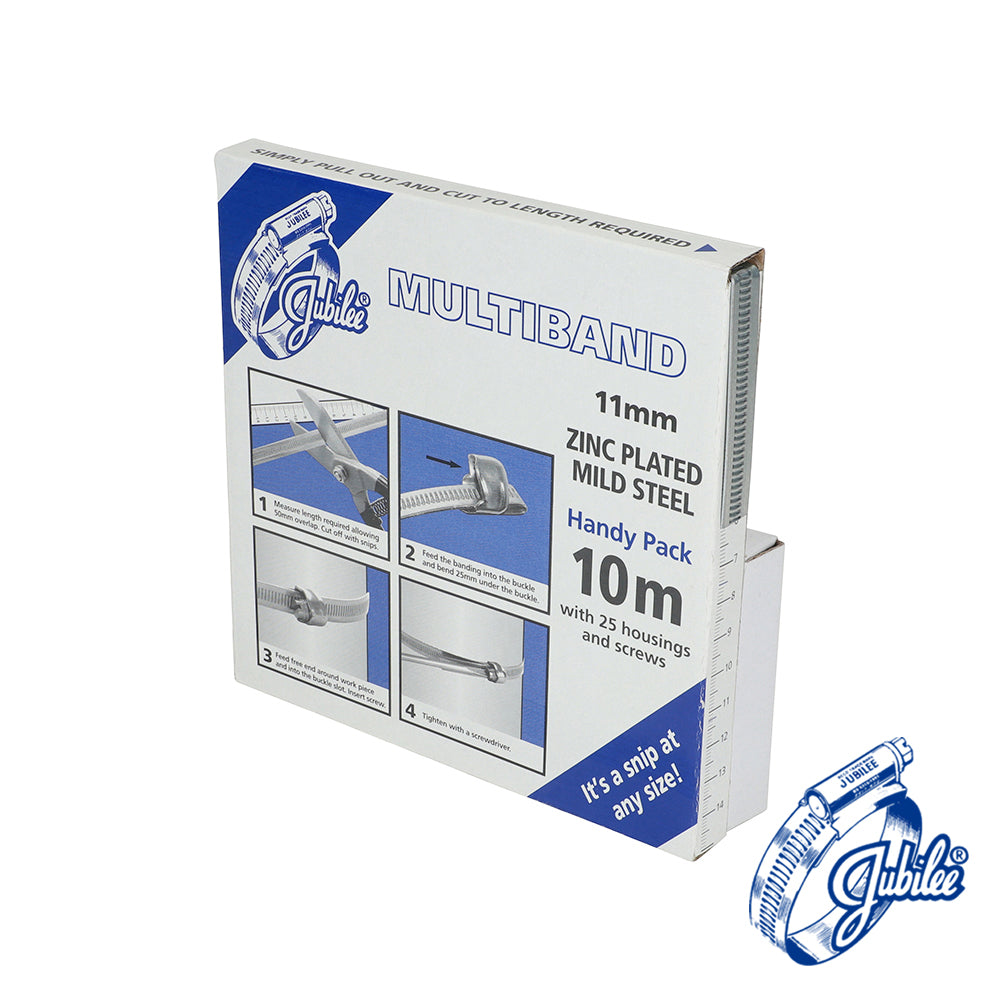 Multiband MS H Pack Hsg Screws - 11mm x 10m | Box of 25