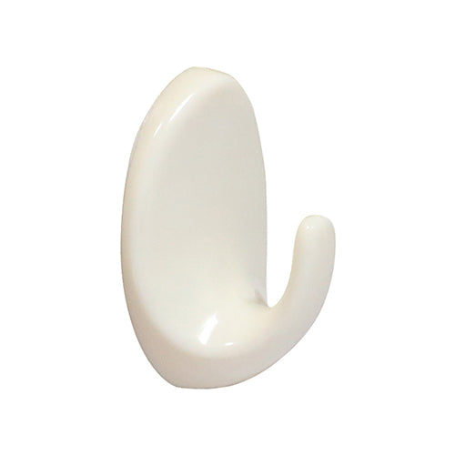 Oval Self-Adhesive Hooks - LG - 57 x 42.5 | TIMpac of 3