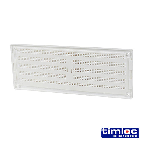 Hit and Miss Grille Vent White - 260 x 104 | Bag