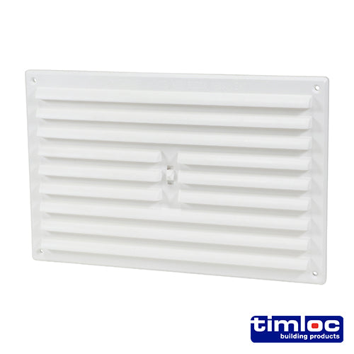 Hit and Miss Grille Vent White - 260 x 170 | Bag