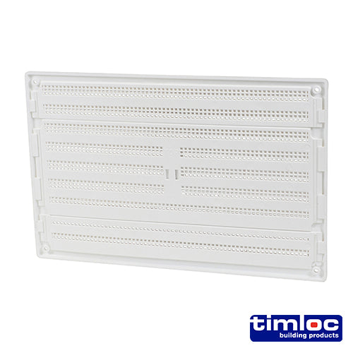 Hit and Miss Grille Vent White - 260 x 170 | Bag