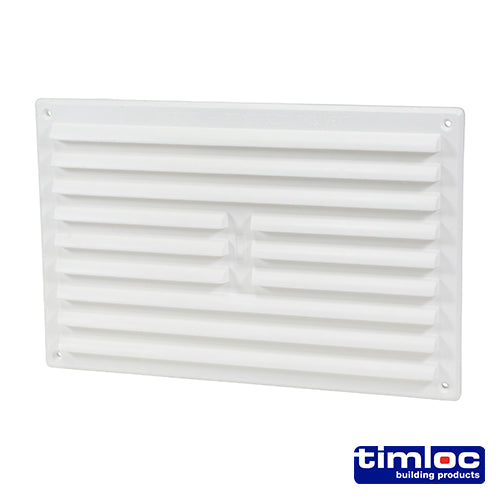 Louvre Grille Vent F/Scr White - 260 x 170 | Bag