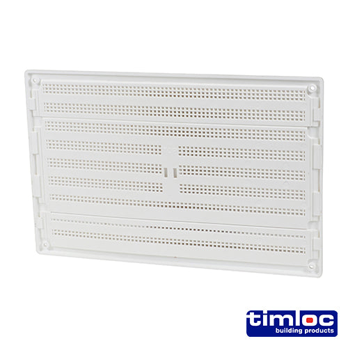 Louvre Grille Vent F/Scr White - 260 x 170 | Bag
