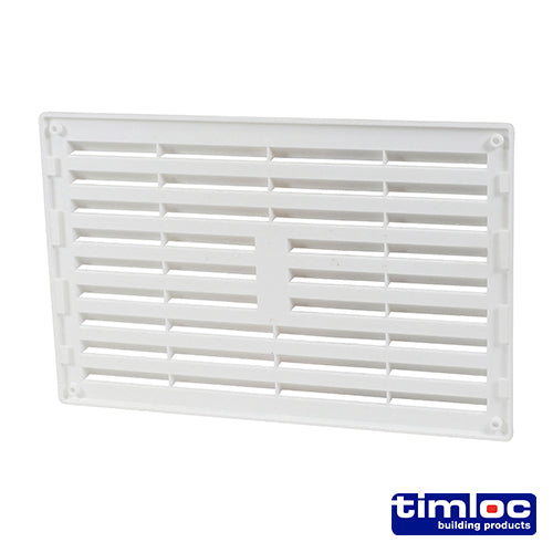 Louvre Grille Vent White - 260 x 170 | Bag