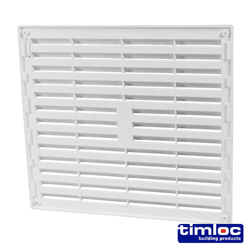 Louvre Grille Vent White - 260 x 235 | Bag