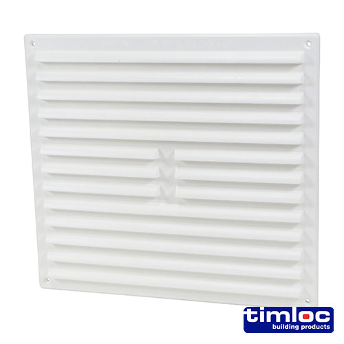 Hit Miss Louvre Min Vent White - 166 x 85 | Bag