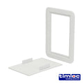 Access Panel Clip Fit - White - 115 x 165 | Bag