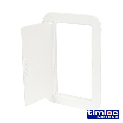Timloc Access Panel - Plastic - Hinged - White - AP150 - 155 x 235mm