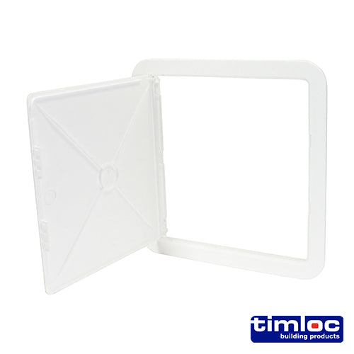 Timloc Access Panel - Plastic - Hinged - White - AP450 - 470 x 470mm