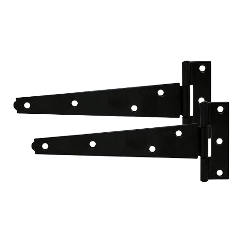 Light Tee Hinge Pair Black - 6" | TIMbag