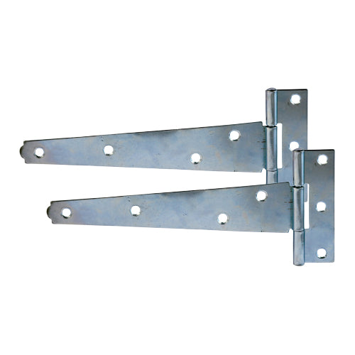 Light Tee Hinge Pair Zinc - 8" | TIMbag
