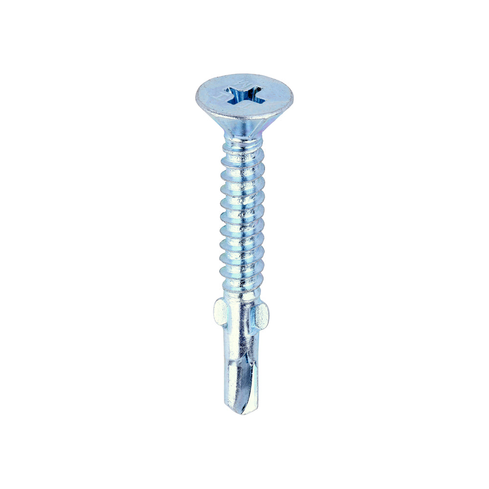 WingTip Screw S/DRILL No3 Zinc - 4.8 x 38 | Box of 200