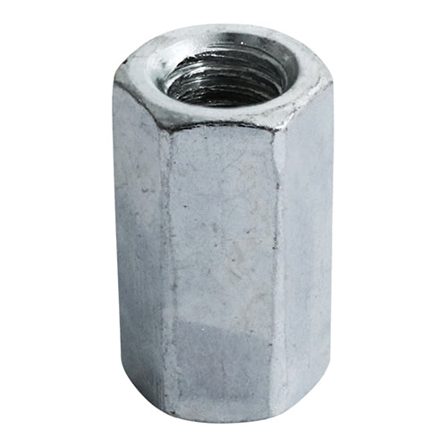 Connector Nut DIN 6334 - BZP - M6 | Box of 200