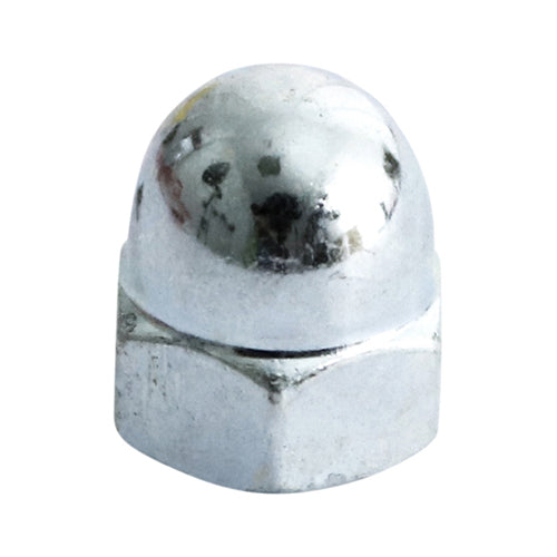 Hex Dome Nut DIN 1587 - BZP - M6 | Box of 200