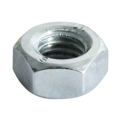 Hex Full Nuts - Zinc - Box