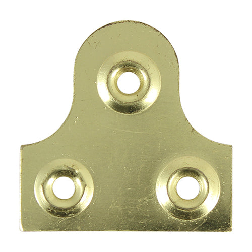 Mirror Plate - Plain - 38mm | TIMpac of 4