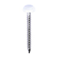 Polymer Headed Pin WHITE - 25mm | Box of 250