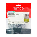 Timco Presser Point Staples - Galvanised | 20 x 2.00 | Pack of 5 Timco