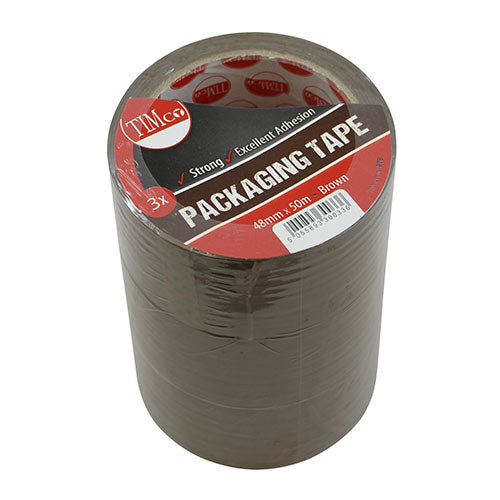 Packaging Tape Brown - Pack of 3