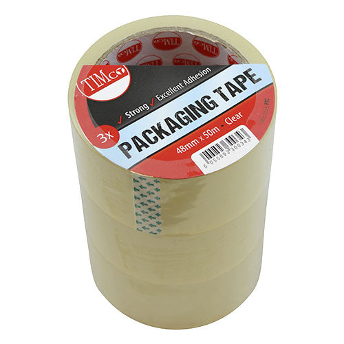 Packaging Tape Clear - Pack of 3