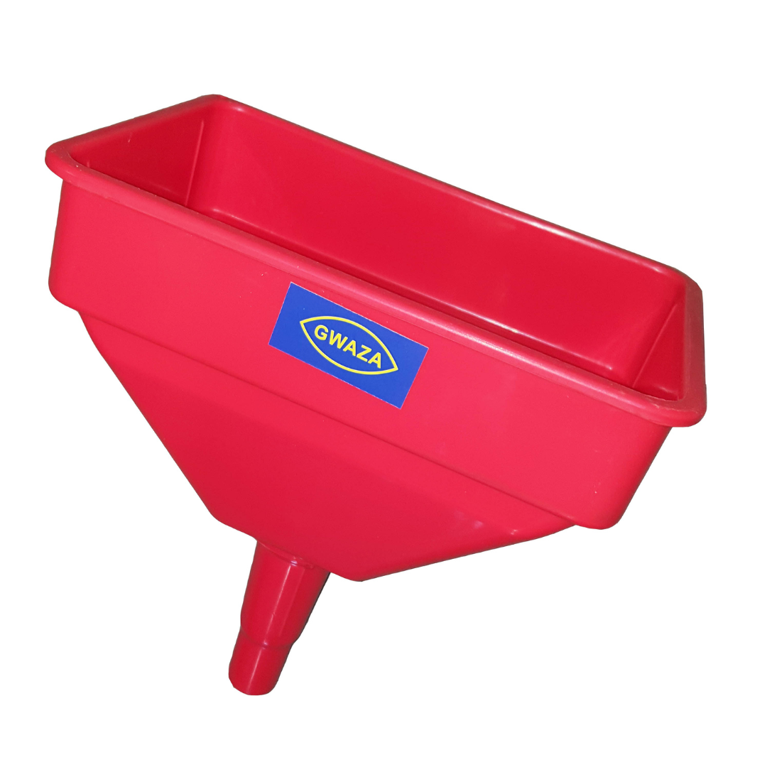 12 inch Rigid Plastic Funnel c/w Filter