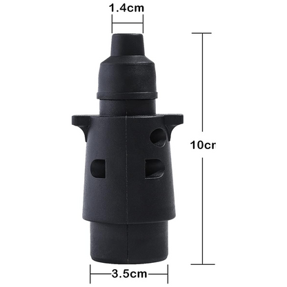 Gwaza 7 Pin Plastic Male Plug