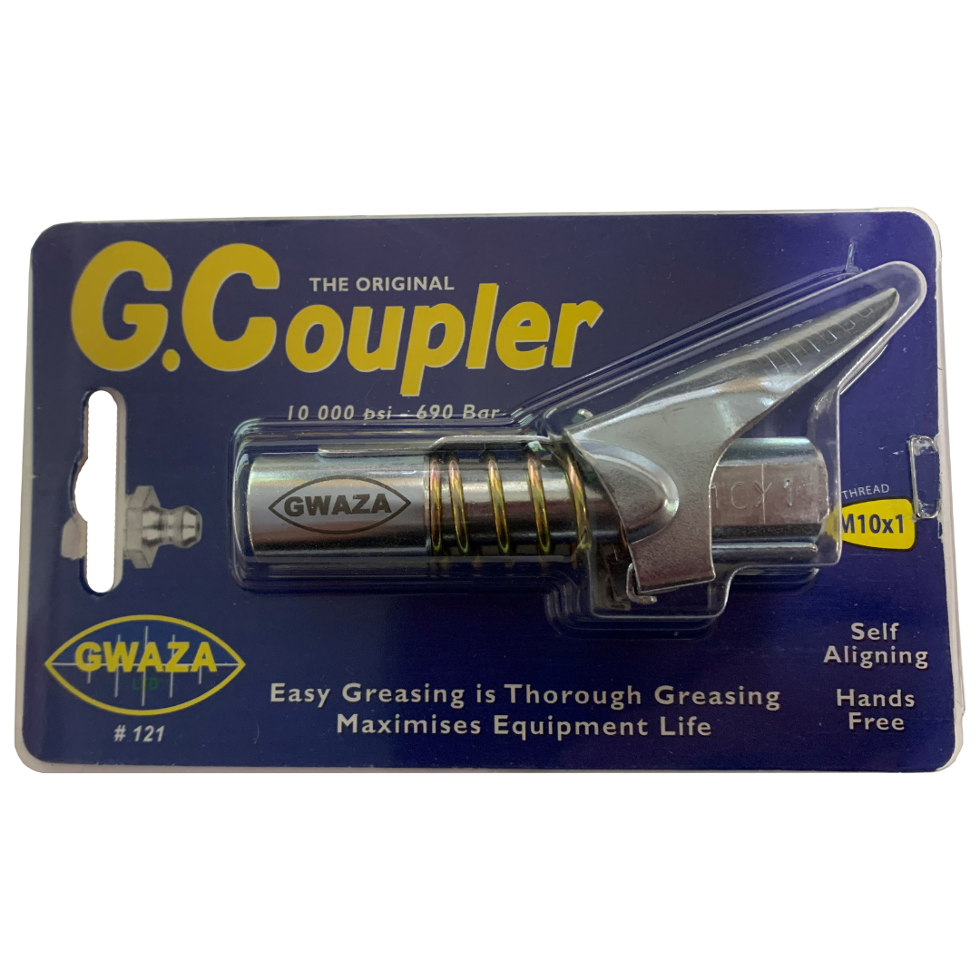 Gwaza Grease Gun G Coupler - M10